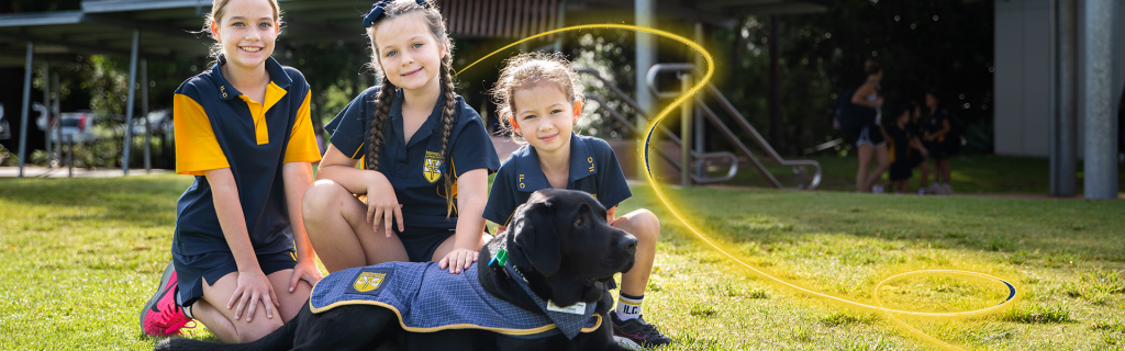 Student Wellbeing at Immanuel Independent Private School Sunshine Coast - Meet Our Therapy Dog!